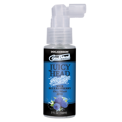 Juicy Head – Dry Mouth Spray – Sour Blue Raspberry – 2 fl oz / 60 ml