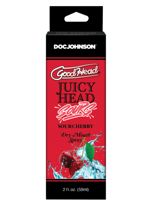 Juicy Head – Dry Mouth Spray – Sour Cherry – 2 fl oz / 60 ml