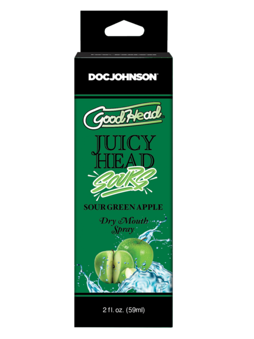 Juicy Head – Dry Mouth Spray – Sour Green Apple – 2 fl oz / 60 ml