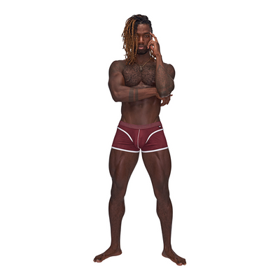 Mini Short – L – Burgundy