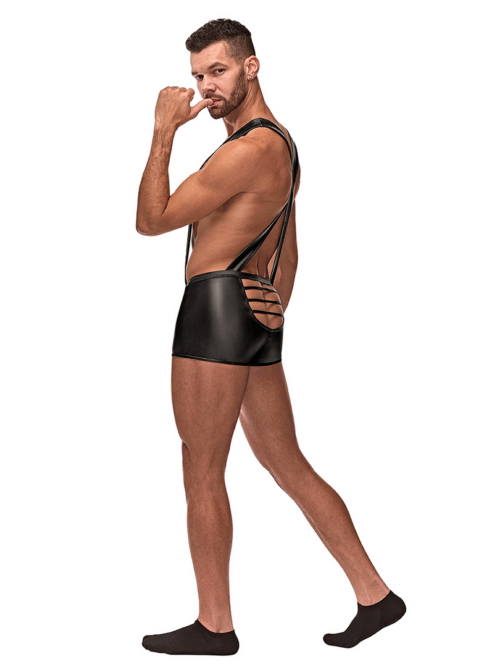 Achter Singlet – L/XL – Zwart