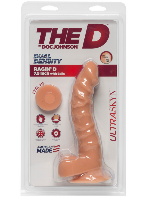 Ragin’ D – Realistic ULTRASKYN Dildo – 7 / 19 cm