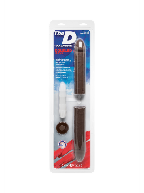 Double D – Realistic Double ULTRASKYN Dildo – 16 / 40 cm