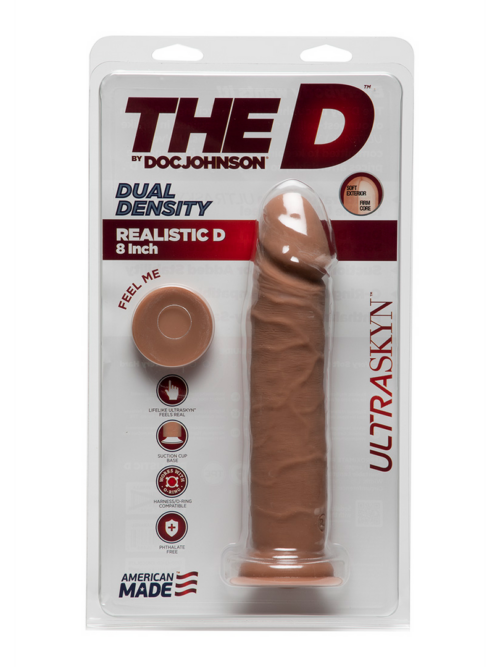 Realistic D – Realistic ULTRASKYN Dildo – 8 / 20 cm