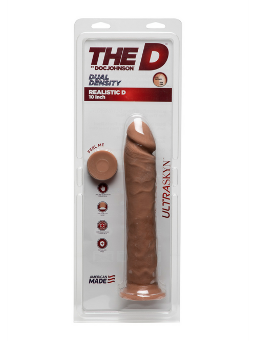 Realistic D – Realistic ULTRASKYN Dildo – 10 / 25 cm