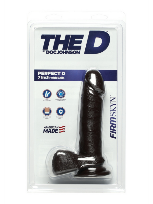 Perfect D – Realistic FIRMSKYN Dildo met Ballen – 7 / 18 cm