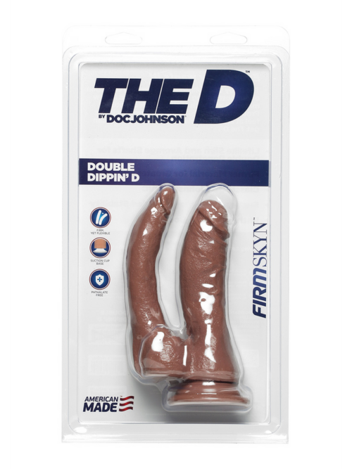Double Dippin’ D – Double Realistic FIRMSKYN Dildo