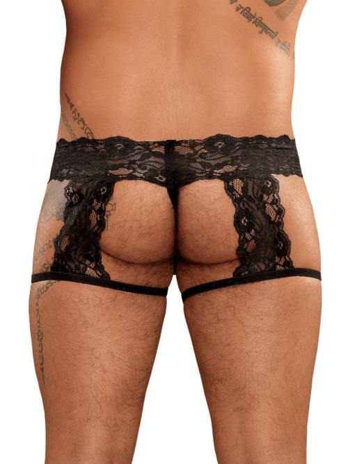 G-String Garter Short – S/M – Zwart