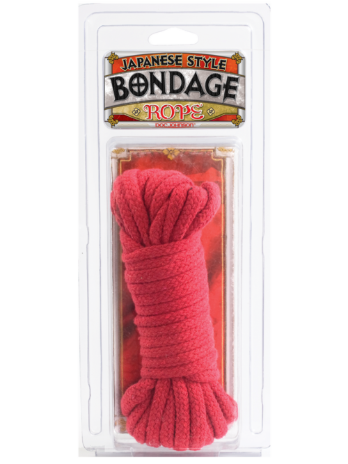 Japanse Katoenen Bondage Touw – Rood