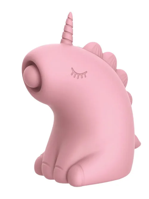 ER – Sweetmoon Unicorn – Massager met Pulse – Zachtroze