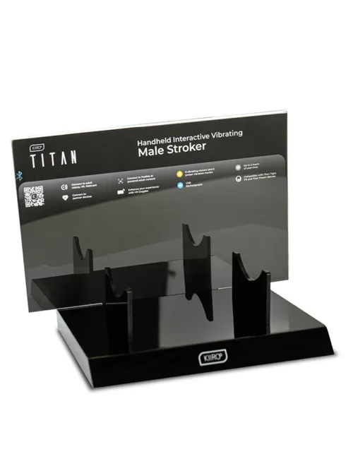 KIIROO – Titan displaystandaard – Zwart
