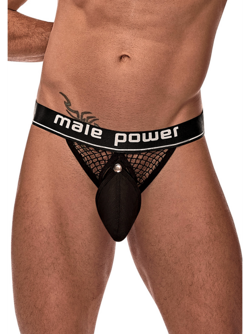 Cock Ring Jock – S/M – Zwart
