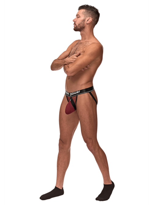 Cock Ring Jock – L/XL – Bordeaux