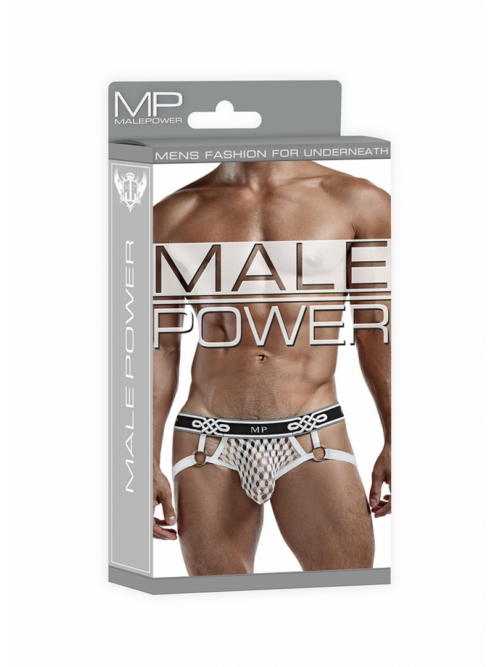 Jock Ring – S/M – Wit