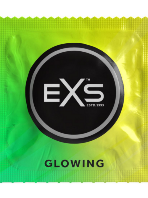 EXS Glow – Condooms – 3 Stuks