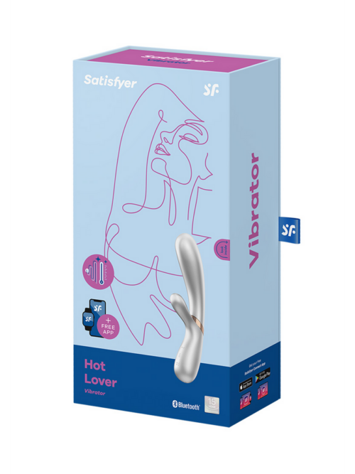 Hot Lover – Verwarmde Konijnen Vibrator – Champagne