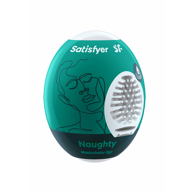 Naughty – Masturbator Egg – Donkergroen