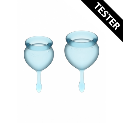 Feel Good – Menstruatiecup – Lichtblauw – Tester