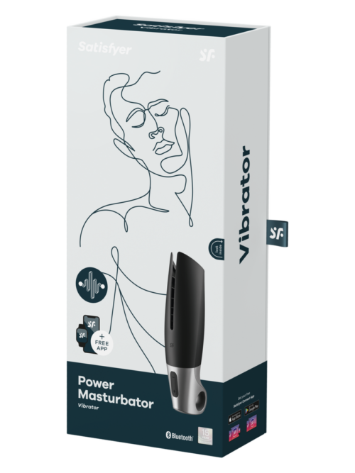 Power Masturbator – Zwart