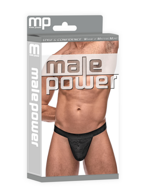 Micro G-String V – L/XL – Zwart