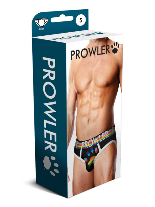 Oversized Paw Brief – S – Zwart