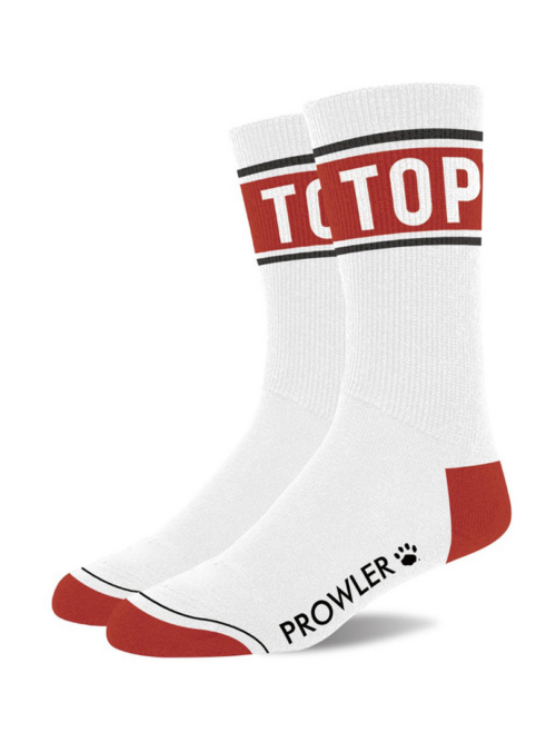 Top Socks – Wit/Rood