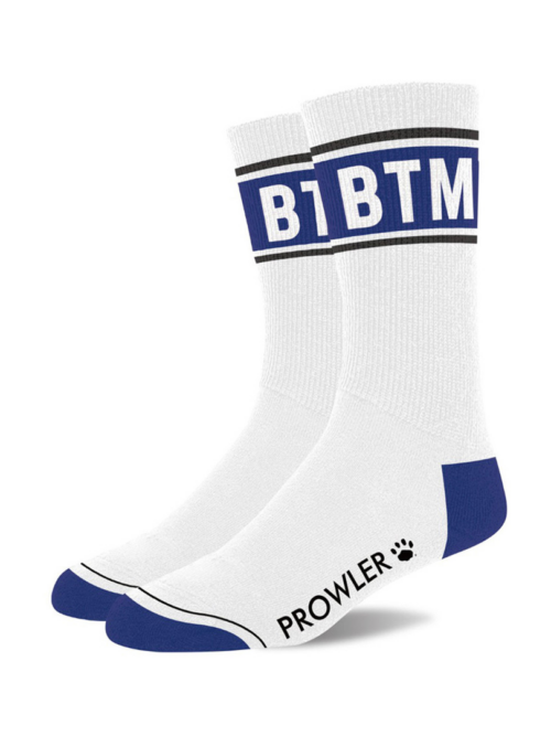 Btm Sokken – Wit/Blauw