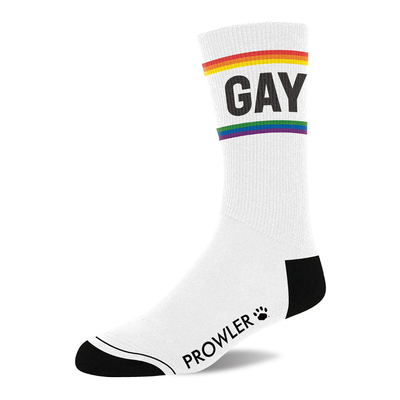 Gay Sokken – Wit/Pride