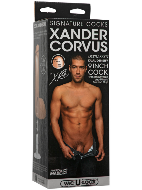 Xander Corvus – Realistische ULTRASKYN Dildo – 9 / 22 cm – Vanille