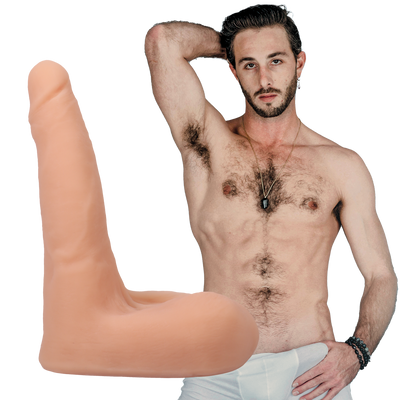 Lucas Frost – Realistische ULTRASKYN Dildo – 7 / 18 cm – Vanilla