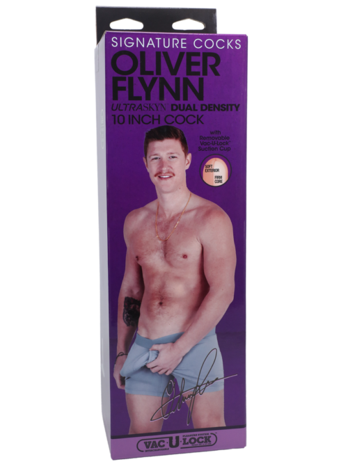 Oliver Flynn – Realistic ULTRASKYN Dildo – 10 / 25 cm – Vanilla