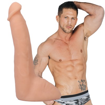Roman Todd – Realistic ULTRASKYN Dildo – 8 / 20 cm – Vanilla