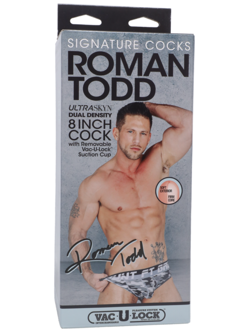 Roman Todd – Realistic ULTRASKYN Dildo – 8 / 20 cm – Vanilla