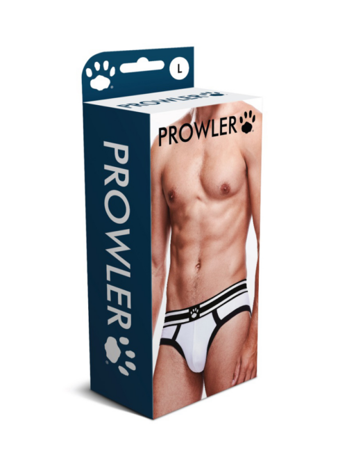 Brief – XL – Wit/Zwart
