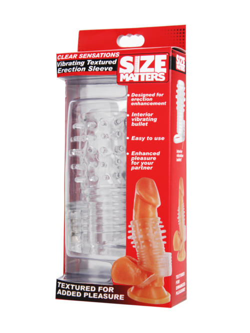 Vibrerende Textured Erectiesleeve