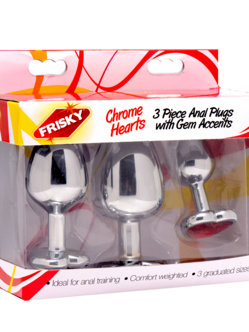 Anal Plugs – 3 Stuks