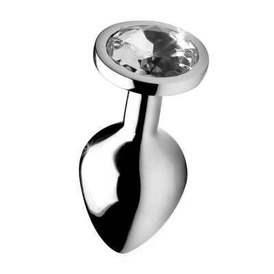 Duidelijke Gem Anale Plug Medium – Duidelijk