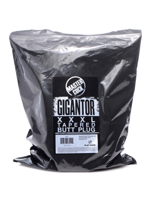 Gigantor XXXL Tapered – Tapered Butt Plug