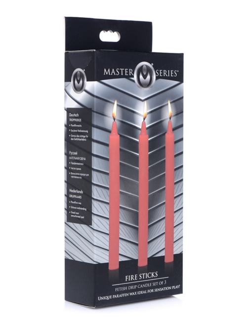 Vuur Sticks – Fetish Drip Candles – 3 Stuks