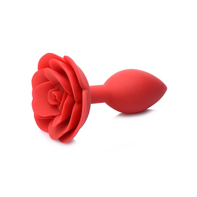Booty Bloom – Silicone Rose Anale Plug – Rood