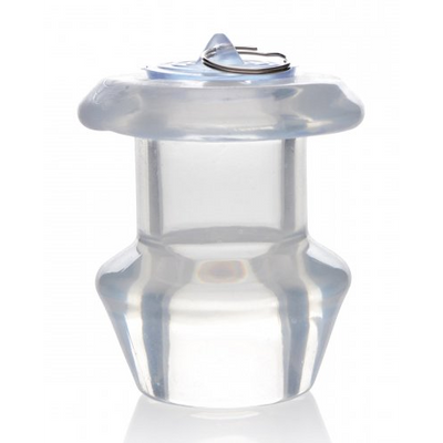 Ass Bung – Heldere Holle Anale Dilator met Plug – Groot