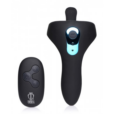 Power Taint – Siliconen Cock- en Ballring met Afstandsbediening
