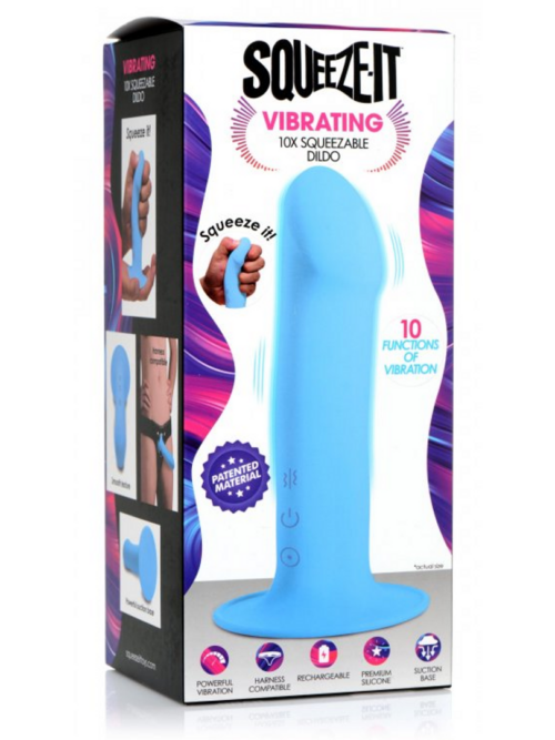 Knijpbare Vibrerende Dildo