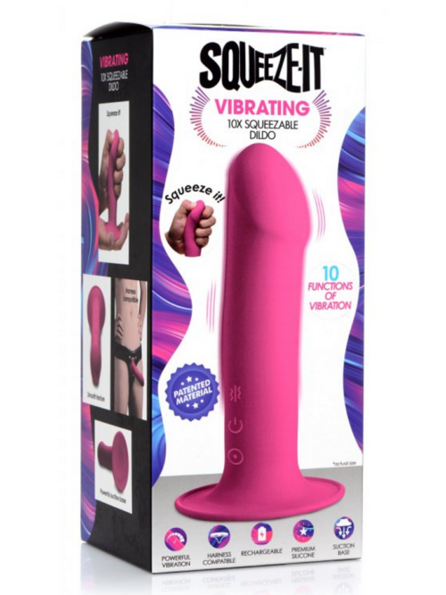 Knijpbare Vibrerende Dildo