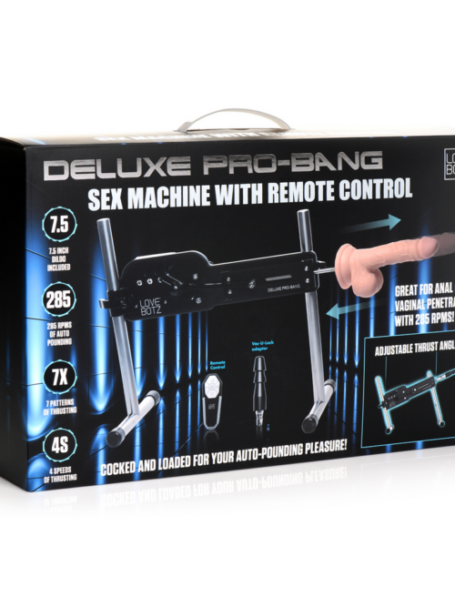 Deluxe Pro-Bang – Afstandsbediening Seksmachine