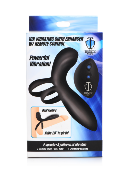 Siliconen Vibrerende Penis Sleeve met Afstandsbediening