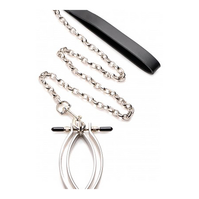 Pussy Tugger – Verstelbare Pussy Clamp met Riem
