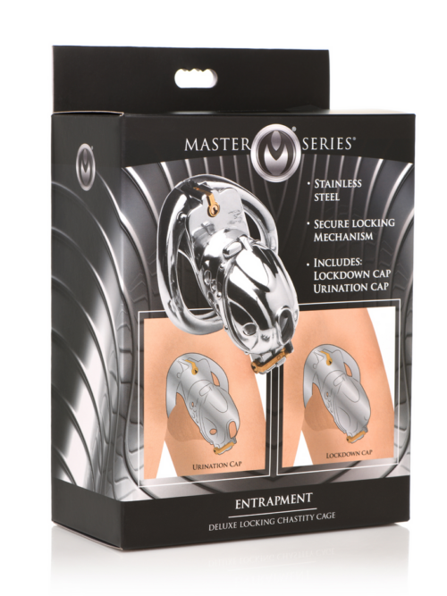 Deluxe Vergrendelbare Chastity Cage