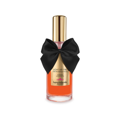 Light My Fire – Verwarmende Massageolie Wilde Aardbei en Honing – Wilde Aardbei  Honing