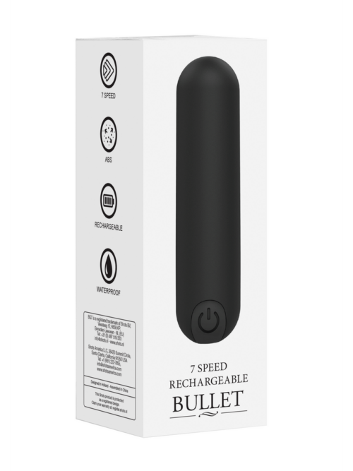 10 Speed Oplaadbare Bullet – Zwart